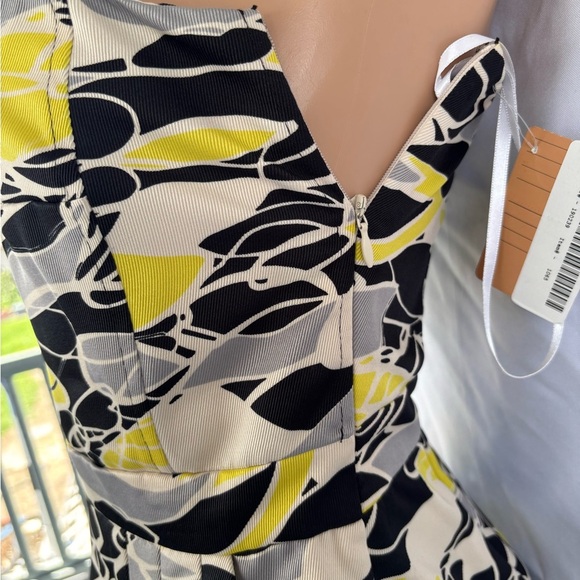 Banana Republic Yellow Black Strapless Bodycon Dress - Picture 6 of 11
